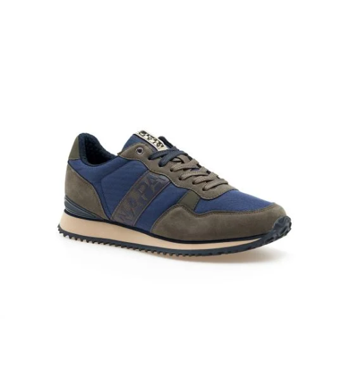 Napapijri zapatillas altas de tela y ante