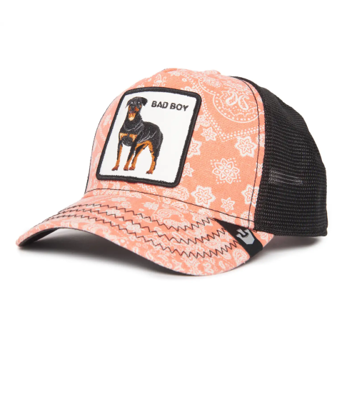 Goorin Bros cappello trucker ricamo cane