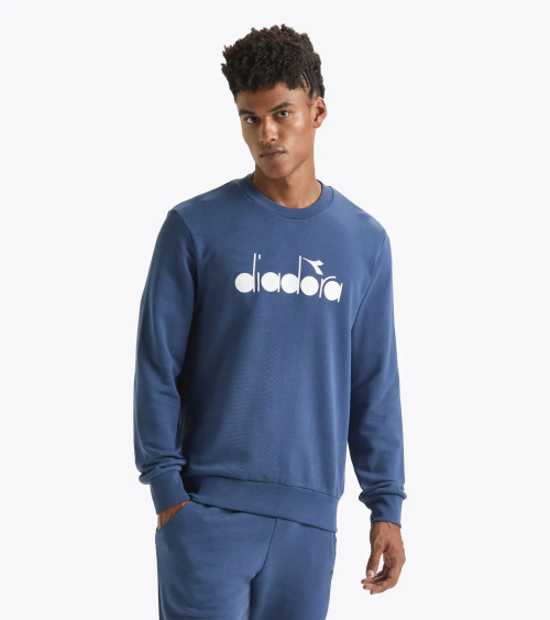 Sudadera Diadora cuello redondo logo