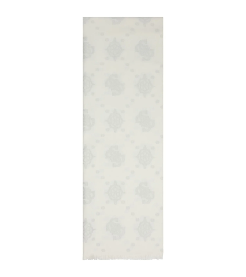 Guess sciarpa Zalina con motivo e frange