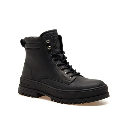 Bottes hautes Blauer à lacets