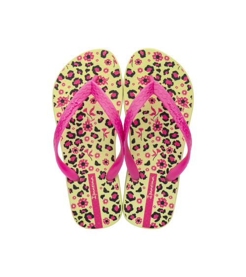 Ipanema floral flip flops with braided straps