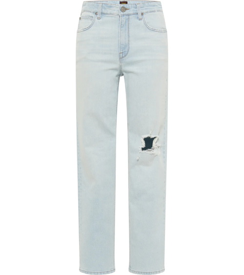 Jeans Lee rectos con desgaste