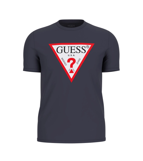 Guess T-shirt avec logo triangulaire
