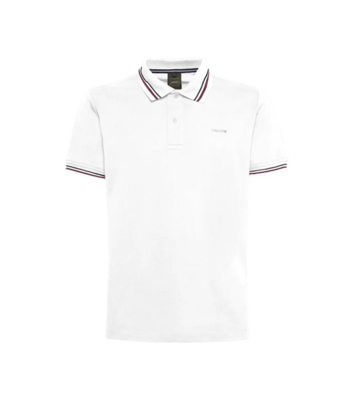 Geox polo con colletto e bordi a contrasto