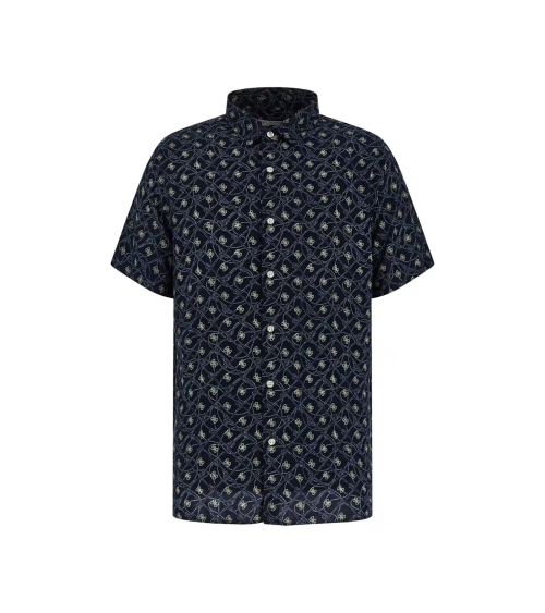 Guess camisa de manga corta estampada