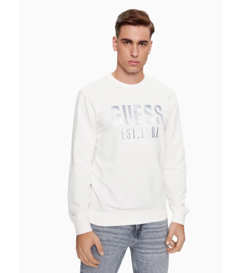 Guess Rundhals Sweatshirt mit Front-Logo