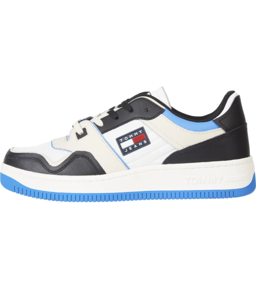 Tommy Jeans sneakers basse in pelle rivestita