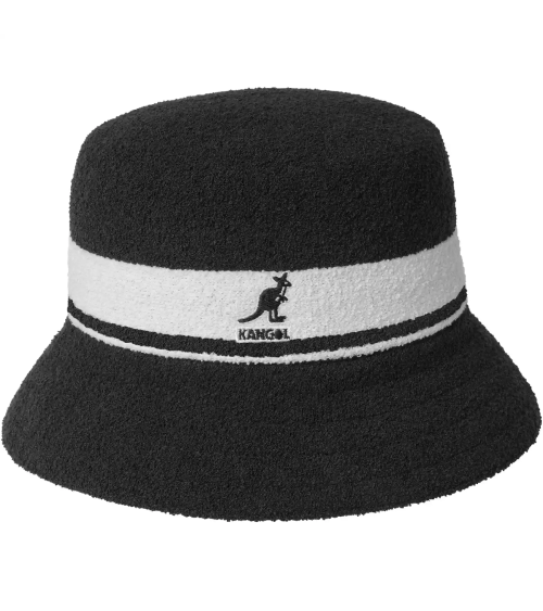 Kangol sombrero de cubo con logo