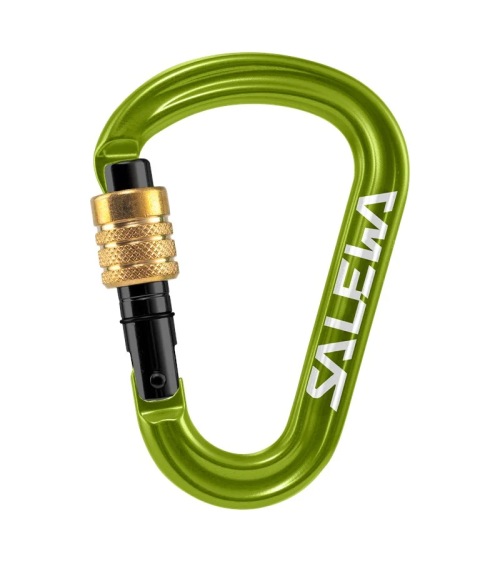 Salewa HMS-Karabiner aus Metall mit Schraubverschluss