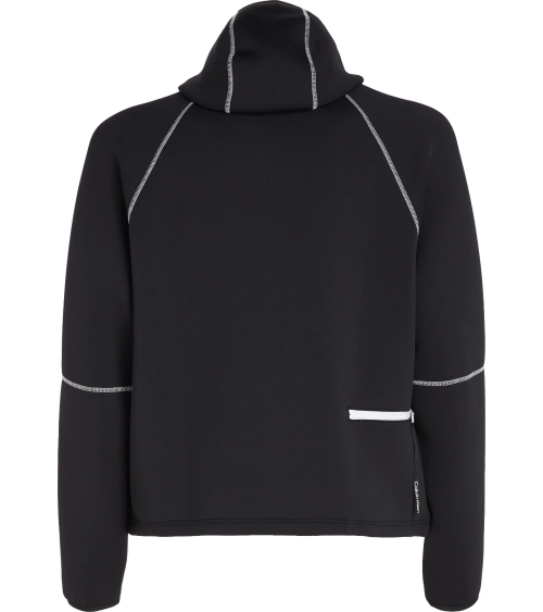 Sweat à capuche avec zip frontal Calvin Klein