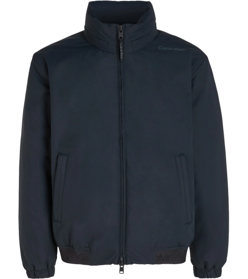Calvin Klein cappotto con chiusura a zip