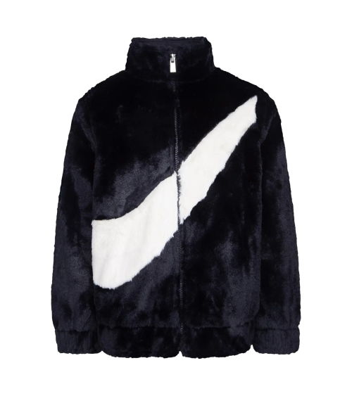 Manteau Nike Big Swoosh fausse fourrure