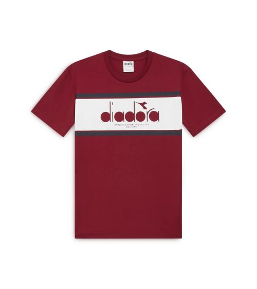 T-shirt Diadora con logo centrale