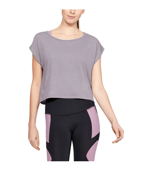Under Armour top allenamento corto