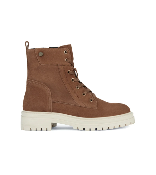 Geox stivaletti camoscio lacci