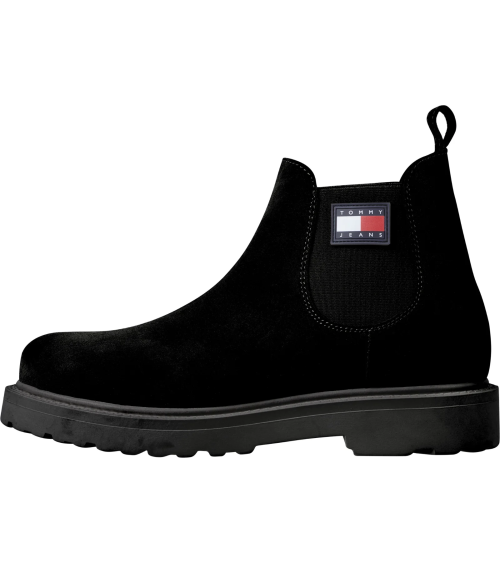 Bottes Tommy Hilfiger daim fermeture éclair