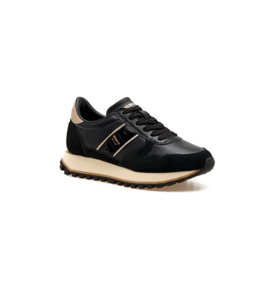 Blauer Sneakers alte