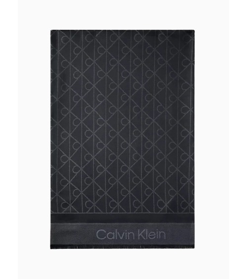 Écharpe carrée Calvin Klein avec motif en losanges
