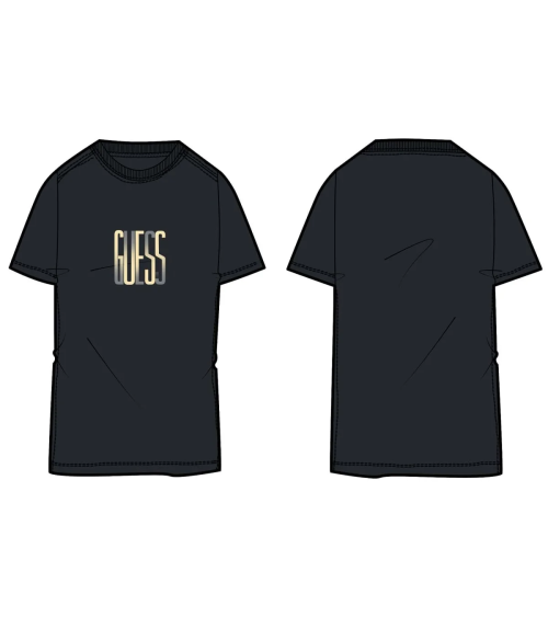 T-shirt Guess con logo frontale