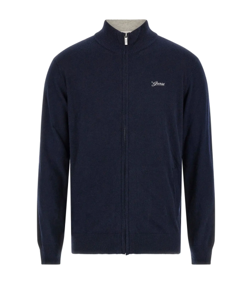 Guess sweat zip et col montant
