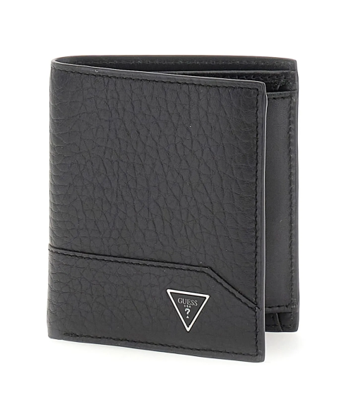 Guess schlanker Lederbrieftasche