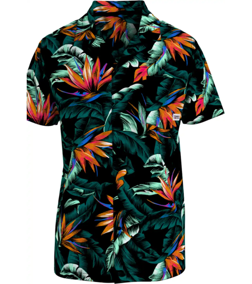 Camisa estampada de manga corta Tommy Hilfiger